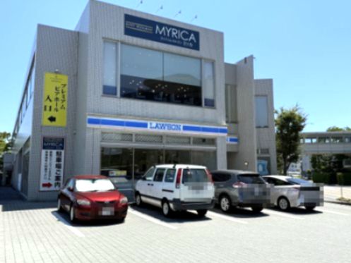 近くのローソン 徳島万代町三丁目店まで687m（徒歩9分）