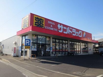 近くのサンドラッグ　南小泉店まで955m（徒歩12分）