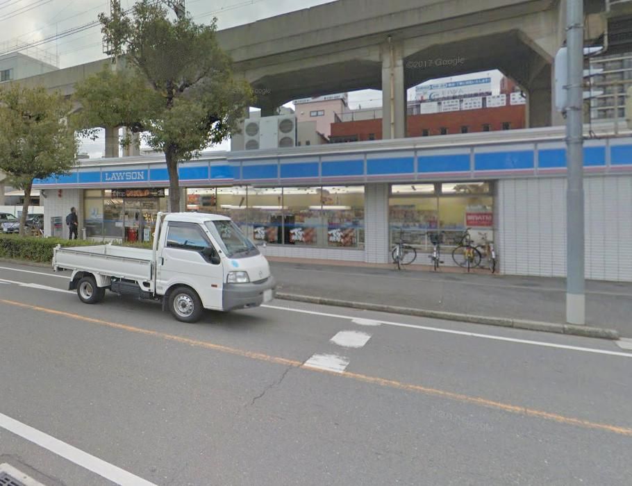 近くのローソン東大阪高井田元町店まで934m(徒歩12分)