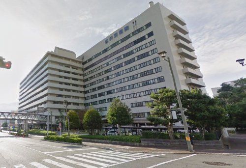 近くの呉共済病院まで1,086m（徒歩14分）