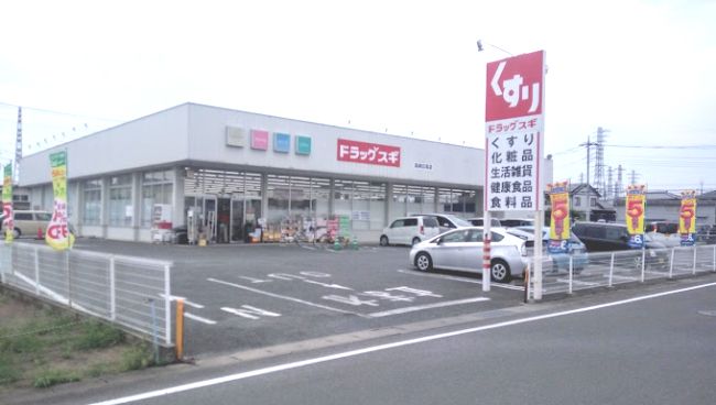 近くのスギドラッグ 高崎日高店まで277m（徒歩4分）