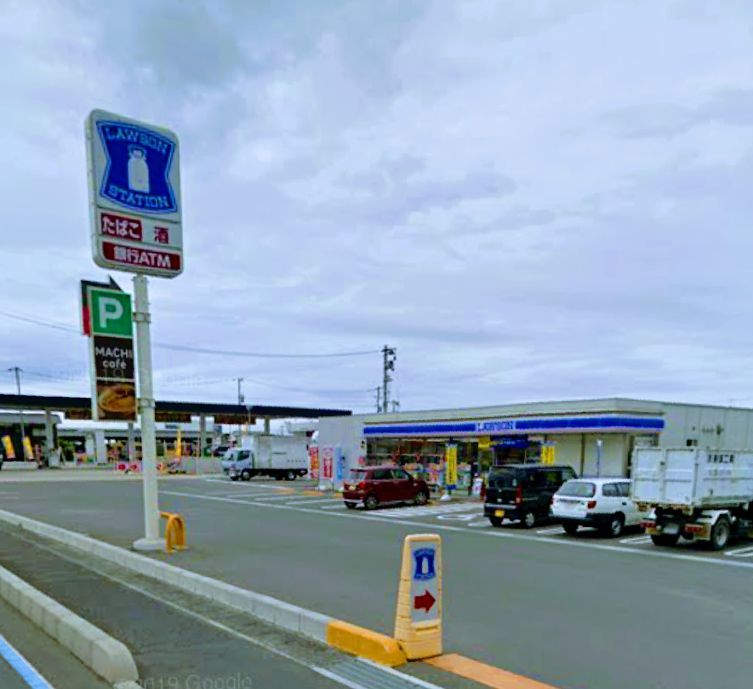 近くのローソン 岡山古新田店まで800m（徒歩10分）