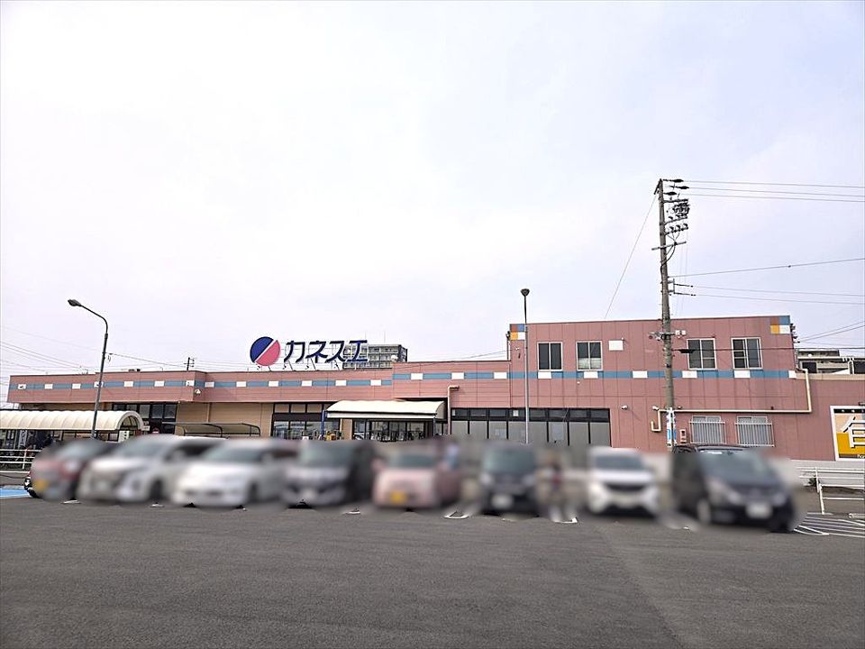 近くのカネスエ江南西店まで668m(徒歩9分)