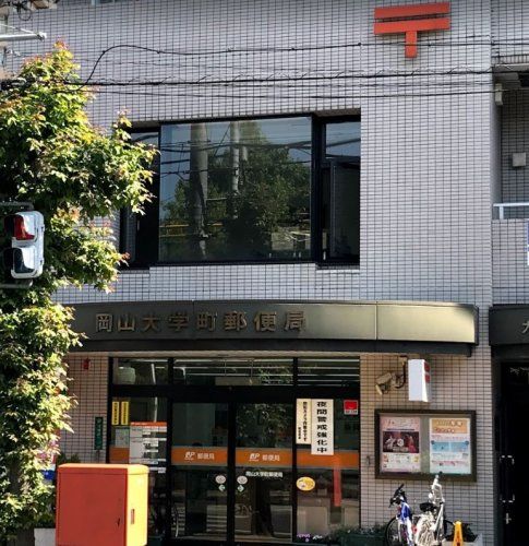 近くの岡山大学町郵便局まで257m（徒歩4分）