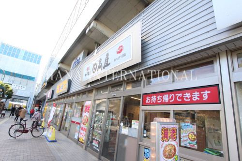 近くの日高屋 北越谷ファイン店まで1,251m(徒歩16分)