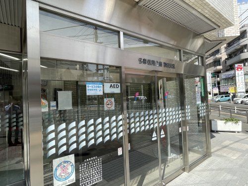 近くの多摩信用金庫散田支店まで282m（徒歩4分）