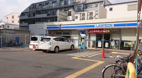 近くのローソン 東淀川小松四丁目店まで495m(徒歩7分)