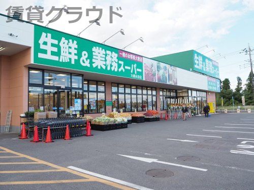 近くの生鮮&業務スーパー大網永田店まで1,132m（徒歩15分）