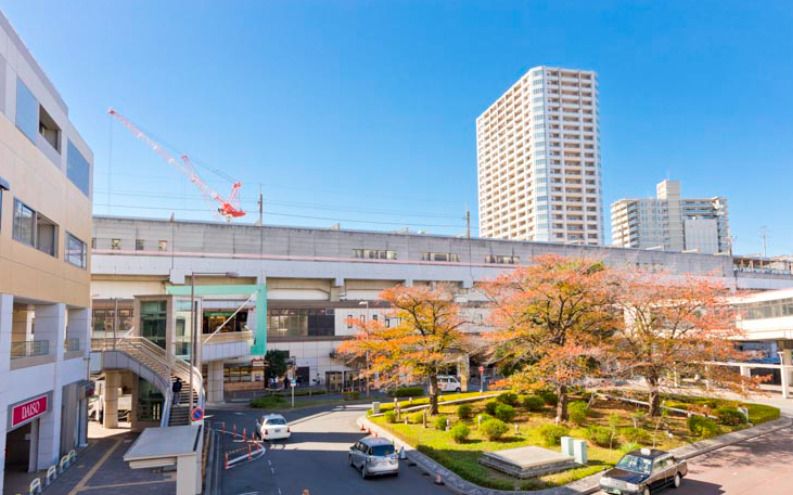 近くの武蔵浦和駅まで760m(徒歩10分)