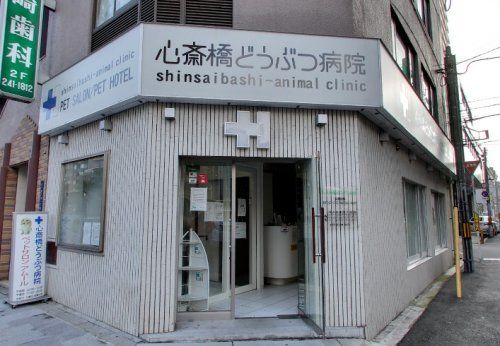 近くの心斎橋どうぶつ病院まで268m（徒歩4分）