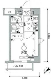 スカイコート茗荷谷壱番館の間取り画像
