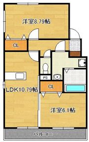 ロワイヤルT.NIIの間取り画像