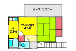本牧町1-279アパートの間取り画像