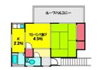 本牧町1-279アパートの間取り画像