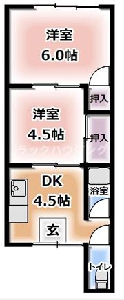 緑町マンションの間取り画像