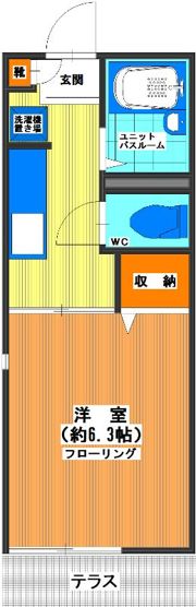 プランドール新宿の間取り画像