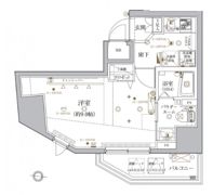 クレイシア文京春日の間取り画像