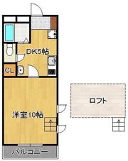 グランドール海老津駅前の間取り画像