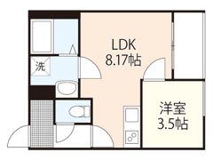 エフコート1の間取り画像