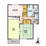 メゾン･メルヴェーユ Aの間取り画像