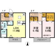 ヴェルエールの間取り画像