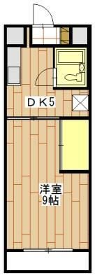 ハイツコスモスIの間取り画像