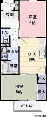 Lake Side雅の間取り画像