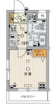 スカイコート文京大塚の間取り画像