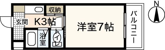 新庄パークビルの間取り画像