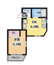 メゾンコスギの間取り画像