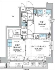 レジディア蒲田Ⅴの間取り画像