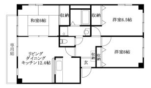 フォブール大原の間取り画像