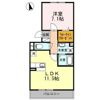 パルコートⅡの間取り画像