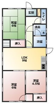 ドリームハイツ中野の間取り画像