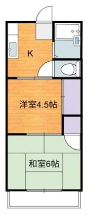 クレールマンションの間取り画像