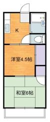 クレールマンションの間取り画像