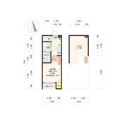 ルチェア青葉の間取り画像