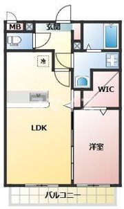 ヴィヴィエンダの間取り画像