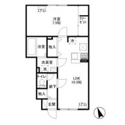 マロン・ヴローニュの間取り画像