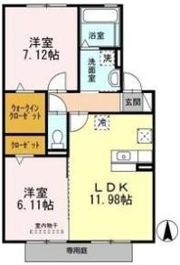 パン ブリエの間取り画像