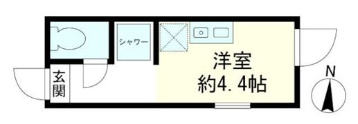 メテオールの間取り画像