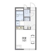 レオパレス瀬戸西の間取り画像