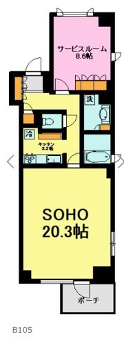 H－スクエア吉祥寺南町の間取り画像