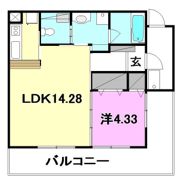 BOWマンションの間取り画像
