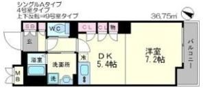 レジデンス桃山台の間取り画像