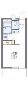 レオパレスフレッシュⅢの間取り画像