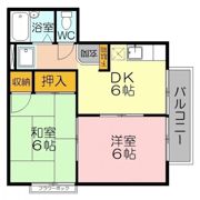 メゾンラメールの間取り画像