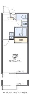 レオパレスハイラックの間取り画像