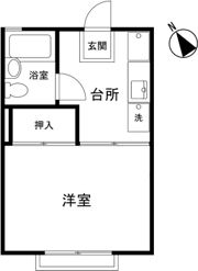 エスポワール武蔵野の間取り画像