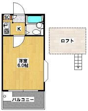 ジュネパレス津田沼第24の間取り画像